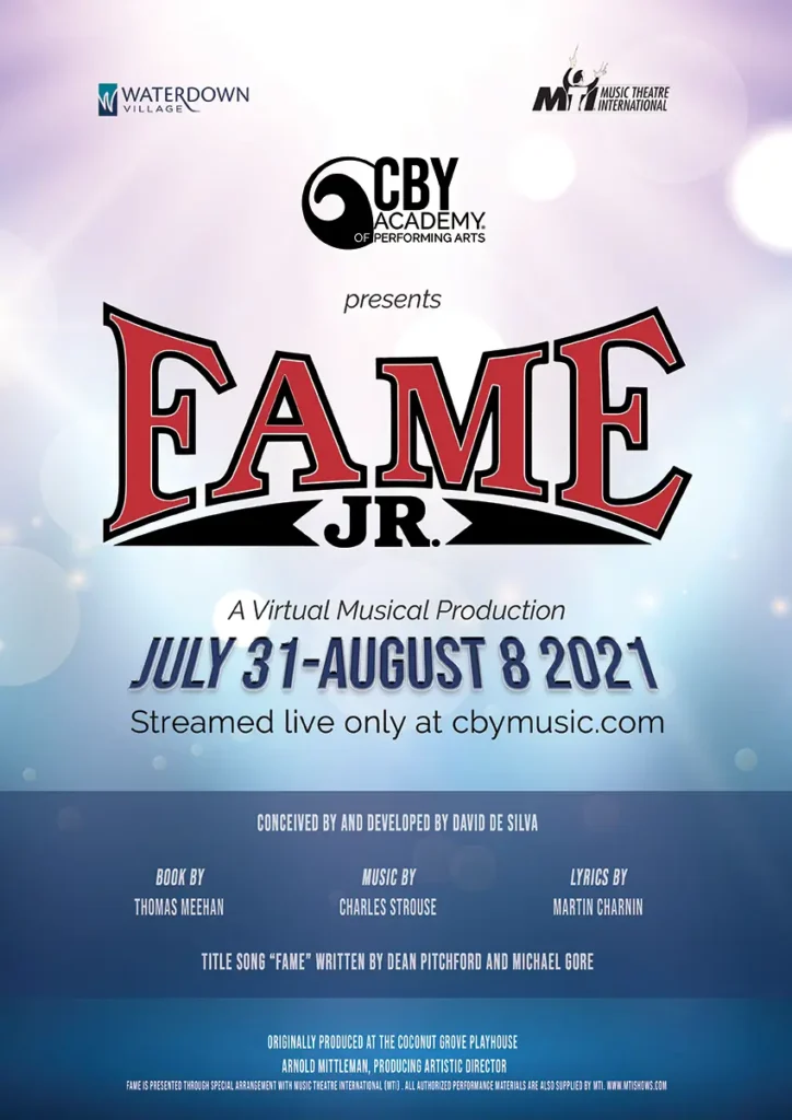 Musical theatre at CBY Academy